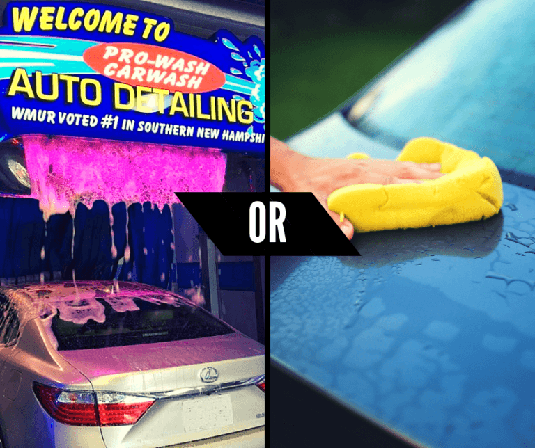 Professional Car Wash vs. Self Car Wash; Which is Better? ProWash